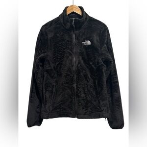 The North Face Osito Jacket Size Medium Black Fleece Full Zip